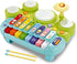 Fisca 3 in 1 Musical Instruments Toys - Electronic Piano Keyboard Xylophone Drum Set for Baby & Toddler