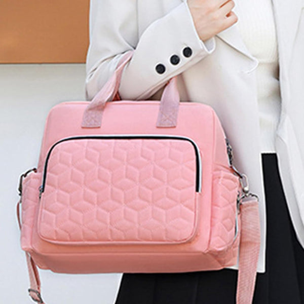 jiahesuw Large Diaper Bag with Shoulder Straps Stylish Hospital Baby Diaper Holder Fashionable Diaper Bag for Newborns