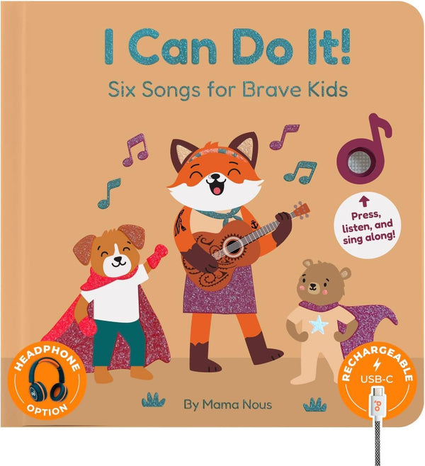 Cali's Books Music Book for Toddlers 1-3 Years Old - I Can