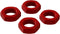 ARRMA Aluminum Wheel Nut, 17mm Red (4), ARA310906 by ARRMA