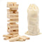 54PCS Classic Block Stacking Board Game Wooden Blocks Stacking Games for Kids