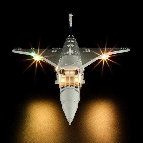 Lightailing LED for Lego 10318 Concorde, Lighting Kit Compatible with Lego Building Blocks Model