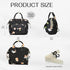 Mozzilog 4 1 Mommy Backpack Small Diaper Bag Crossbody with Multi-Pocket, in Mini Travel Tote w/ Shoulder for Stroller