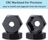 4Pcs 14mm to 17mm CNC Wheel Hex Hub Adapter for 1/8 Typhon/Kraton/Outcast/Notorious RC Big Rock Crawler Upgrades