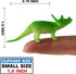 168 Pcs Mini Dinosaur Figure Toys, Realistic Plastic Dinosaur Set for Kids, Educational Learning Party Supplies