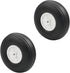 Fielect 3 inch RC Model Airplane Super Light Sponge Tire and Wheel Sets for RC Car, 2 Pcs