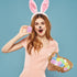 150-Pack, 2.25" The Dreidel Company Fillable Easter Eggs Pastel Colorful Bright Plastic Easter Eggs with Hinge, Perfect
