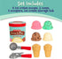 Set, 8 Popular Playthings Magnetic Scoop and Play Ice Cream Pretend Dessert Shop Toy for Kids, Play Food Cones