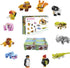Animals Building Blocks for Kids, Party Favors for Kids,Gifts Kids Prizes, Goodie Bag Fillers Carnival Prizes,Birthday (12 in 1 Animal)