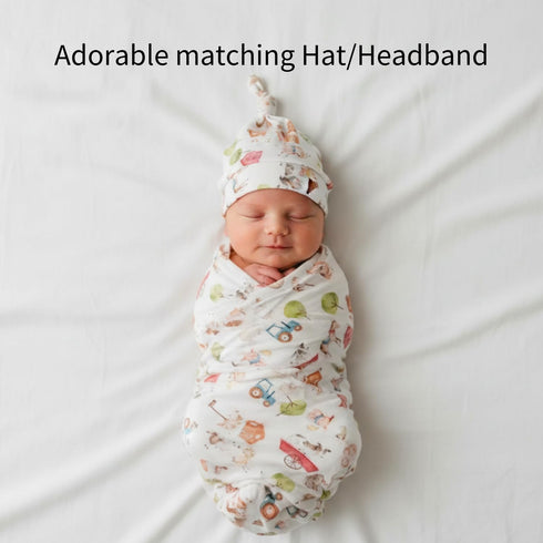 Set 95% 0-3 Swaddles for Newborns Baby Blanket Ultra-Soft Bamboo Viscose Baby Swaddle for Months | Newborn Essentials