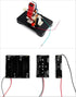 QWORK Electric Motor DC Motors Model, DIY Simple Project Assemble Kit for School Students and Labs