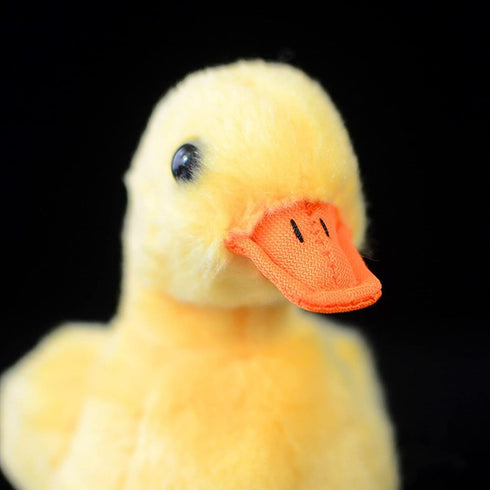 ZHONGXIN MADE 5.5 Inch Yellow Little Duck Plush, Simulation Duck Stuffed Animal, Baby Duck Doll Plush Toys Gift