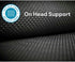 Peak and Rainbow Compatible with Doona Infant Insert - Universal Newborn Car Seat Head Support, Black