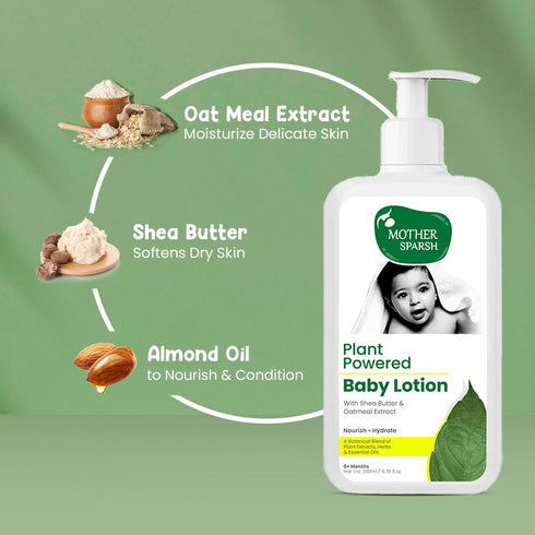 Mother Sparsh 200ml Plant Powered Natural Baby Lotion