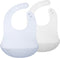 Olababy Fold N Go Silicone Baby Bib w Travel Case | Lightweight
