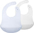 Olababy Fold N Go Silicone Baby Bib w Travel Case | Lightweight