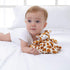 Apricot Lamb Luxury Snuggle Plush Cute Giraffe Infant Stuffed Animals Security Blanket, Yellow Giraffe, 14 Inches