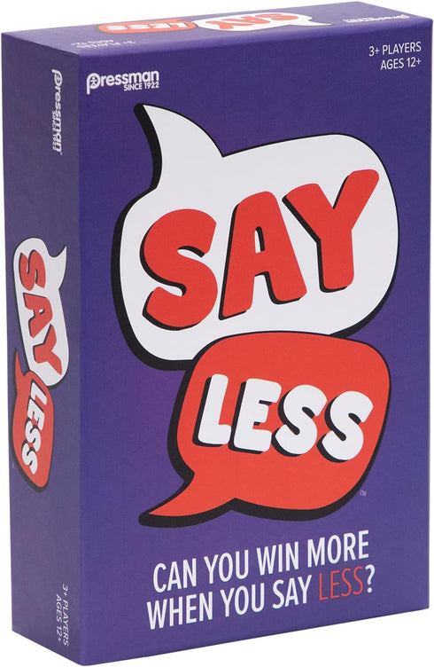 Pressman Say Less - The Family Card Game of Giving Clues and Guessing Words