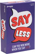 Pressman Say Less - The Family Card Game of Giving Clues and Guessing Words