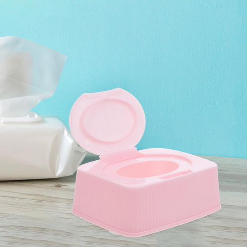 Zerodeko Wipes Holder Dust Wipes Container for Travel Home Nursery Portable Makeup Cotton Organizer Dispenser