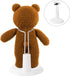NUOBESTY Doll Stands Display Holder, 4pcs White 15cm Bracket Support Bear Stand for Home