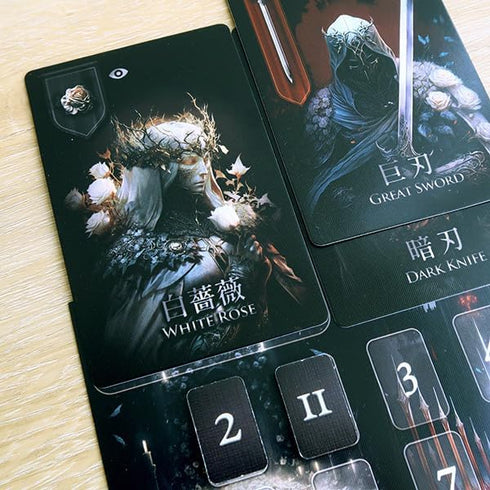 Blades & Rose Exciting Werewolf-style Party Game for Family and Friends | 5-10 Players | Social Deduction Board Game