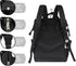 Hsnar Backpack Halloween Skull Print Waterproof Diaper Bag Large Capacity Baby Bag with Stroller Straps, Multi-Pocket