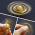 Umnodobn Gold Sphere Fidget Spinner Toy for Adults Kids, Magic Orb Hand Finger Spinners Toy, Cool Metal Fidget Toys EDC
