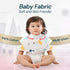 BLESSIQUE INTERNATIONAL 5 100% Blessique Baby Burp Cloths Pieces Cotton Muslin Soft Absorbent Burping Cloth for Baby