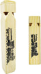2PCS Wooden Train Whistle Musical Toy for Kids—4 Tones 7.4" Long and 2 Tones 5.5" Long