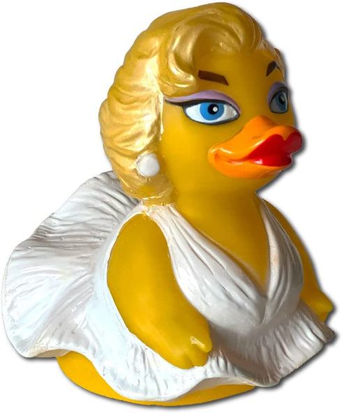 Pond Bombshell Floating Rubber Ducks - Collectible Bath Toy Gift for Kids & Adults