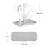 Set, 8 Ubbi On-the-Go Drying Rack and Brush Includes Travel Case and Bottle Brush for Compact Storage, Holds Up