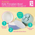 4 Pack Elk and Friends Kids Porcelain Bowls with Silicone Suction Sleeves | Lids Included | Suitable