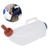 4L Calf Milk Bottle with Handle - Detachable Nipple Feeding Equipment for Livestock