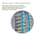 Kiinde Keeper Twist Pouch and Foodii System Breast Milk Bag & Baby Food Pouch Organizer, Refrigerator Storage