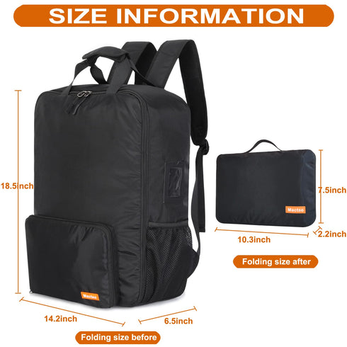 Backpack Mactso Stroller Travel Bag Compatible with GB Pockit and GB Pockit Air Plus All Terrain, Lightweight Stroller