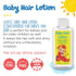 Clubman Gentle Baby Hair Lotion, Concentrated for Baby's Fine Hair, 2 oz x 3 packs