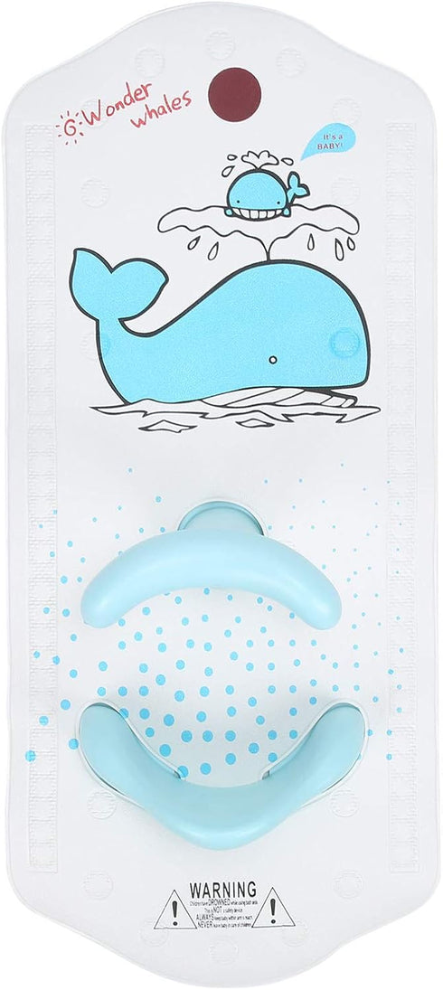 Versatile Baby Bath Seatst and Cushion Set, Non Slip Mat for Secure