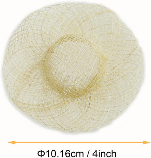 XGNG 6PCS 4 Inches Miniature Doll Hats Mini Imitation Straw Knitting Hats for Dollhouse DIY Craft Decoration Accessories