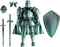 IYOOCSS T13 Action Figure,Medieval Knight Action Figures,Dummy Lucky 13,3D Printed Robot Action Figure