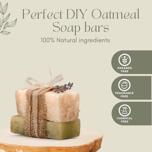 16 Pack 1 Shea Organics Colloidal Oatmeal Powder | Gentle Soothing Bath Treatment for Sensitive Skin | Natural Oat Bath