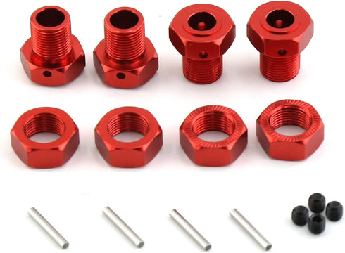 17mm Wheel Hex 5mm Extended and 17mm Wheel Nut Aluminum Alloy for ARRMA Kraton 6S Outcast 6S