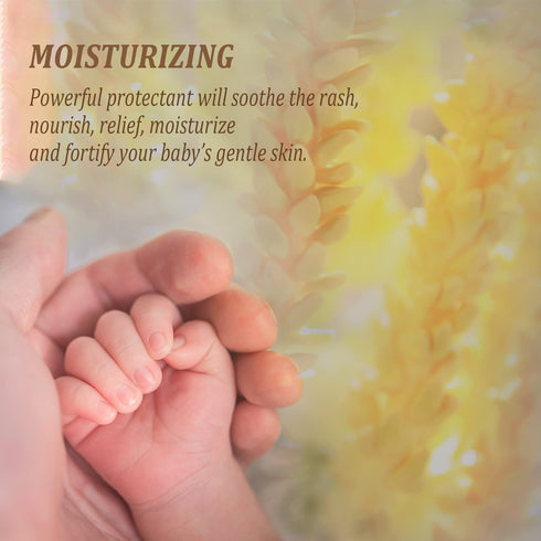 (1 4oz) A and D Ointment by Sion Biotext Baby Diaper Rash Vitamin A + D Cream for Dry Skin, Cuts, Burns Soothing Baby