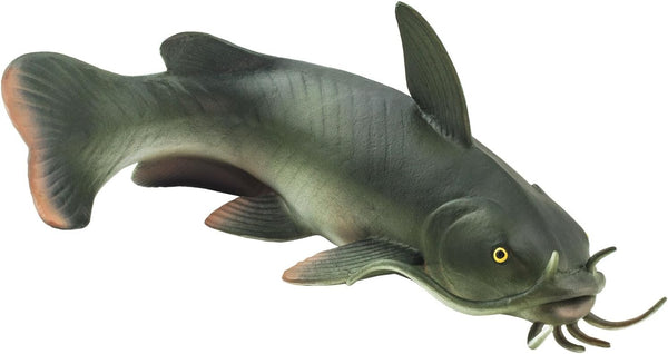 Safari Ltd. Catfish Figurine - Realistic 6" Fish Figure - Educational Toy