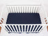 3-Pack Set 9" 28x52, Cozy 2 Blue/1 CaSaJa Fitted Crib Sheets for Baby Boys, Extra Soft Breathable Deep Mattress Sheet