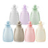 PandaEar Reusable Silicone Baby Food Pouches, 7 Pack Squeeze Pouches for Toddler Kids, BPA-Free, 5.5 oz