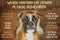Jigsaw Puzzles 1000 Piece for Adults - Boxer Dog House Rules - Wooden Puzzle for Youth, Home Decor, Best Gift