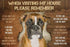 Jigsaw Puzzles 1000 Piece for Adults - Boxer Dog House Rules - Wooden Puzzle for Youth, Home Decor, Best Gift