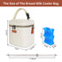 4 9 Pack, Mancro Breastmilk Cooler Bag for Travel, Fits Baby Bottles Up to Ounce, Baby Bottle bag with Ice Insulation