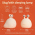 MUID Original Authentic Slug Night Light, Nursery Squishy Lamp, Cute Animal Bedside Lamp for Kids, Soft Silicone Light